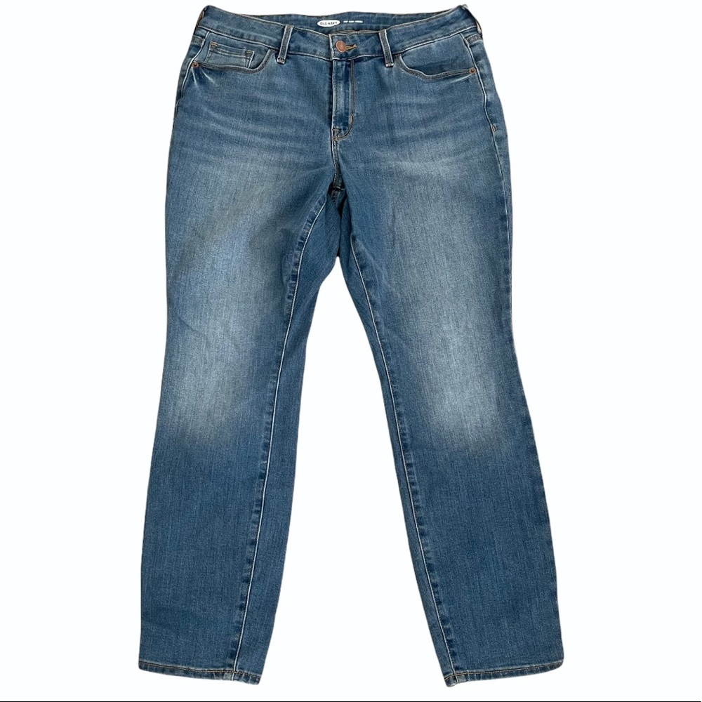 Old Navy Pop Icon Skinny Blue Jeans